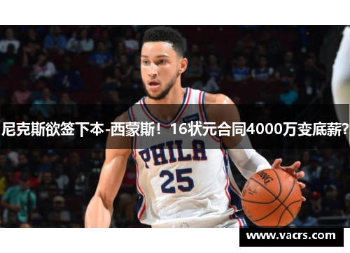 尼克斯欲签下本-西蒙斯！16状元合同4000万变底薪？